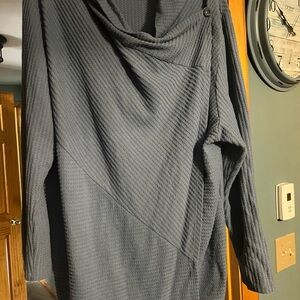 Lularoe Allison textured waterfall cardigan. EUC, 2x